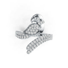 Srebrna próby 925 oprawa pierścionka półfabrykat okrągły RD 1.5mm