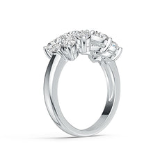 Sterling Silver Semi Mount Ring Setting Oval OV 5X4mm DHJ