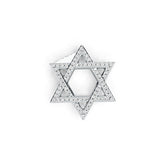 Sterling Silver Semi Mount Pendant Setting Round RD 1.0mm DHJ