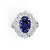 Sterling Silver Semi Mount Ring Setting Oval Ov 11.5x8mm Syzjewelry