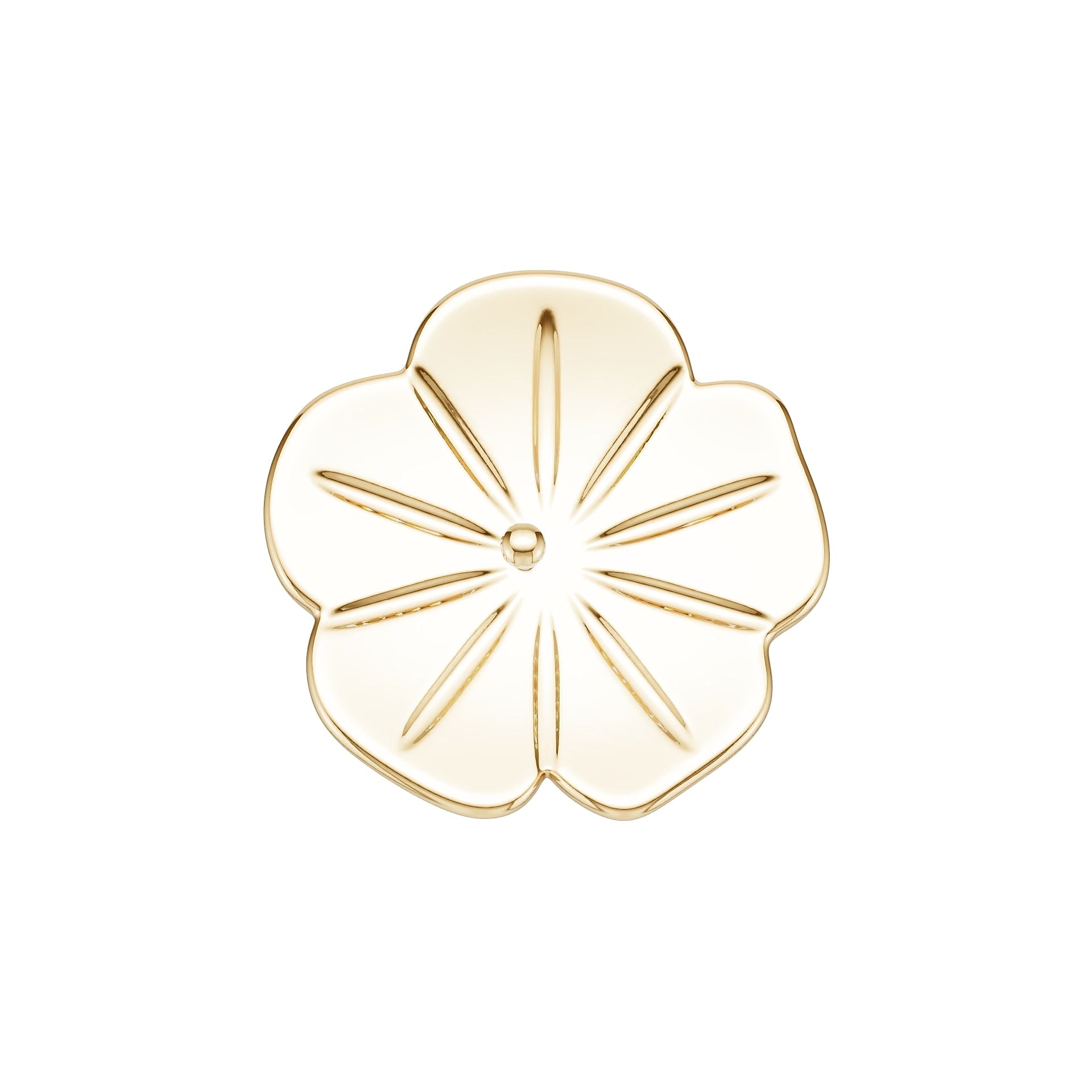 18K Gold Semi Mount Pendant Setting Round Ro 6x6mm Syz Jewelry