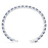 18K Gold Semi Mount Bracelet Setting Round Ro 6x5mm Syz Jewelry