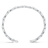 14K Gold Semi Mount Bracelet Setting Round Ro 2x2mm Diamond Accent Syz Jewelry