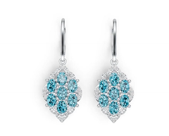 Sterling Silver Semi Mount Earrings Setting Oval OV 4x3mm Syzjewelry