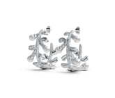 10K Gold Semi Mount Earrings Setting Round RD 3.5mm DHJ