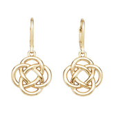 10K Gold Semi Mount Earrings Setting Round Ro 6x6mm Syz Jewelry