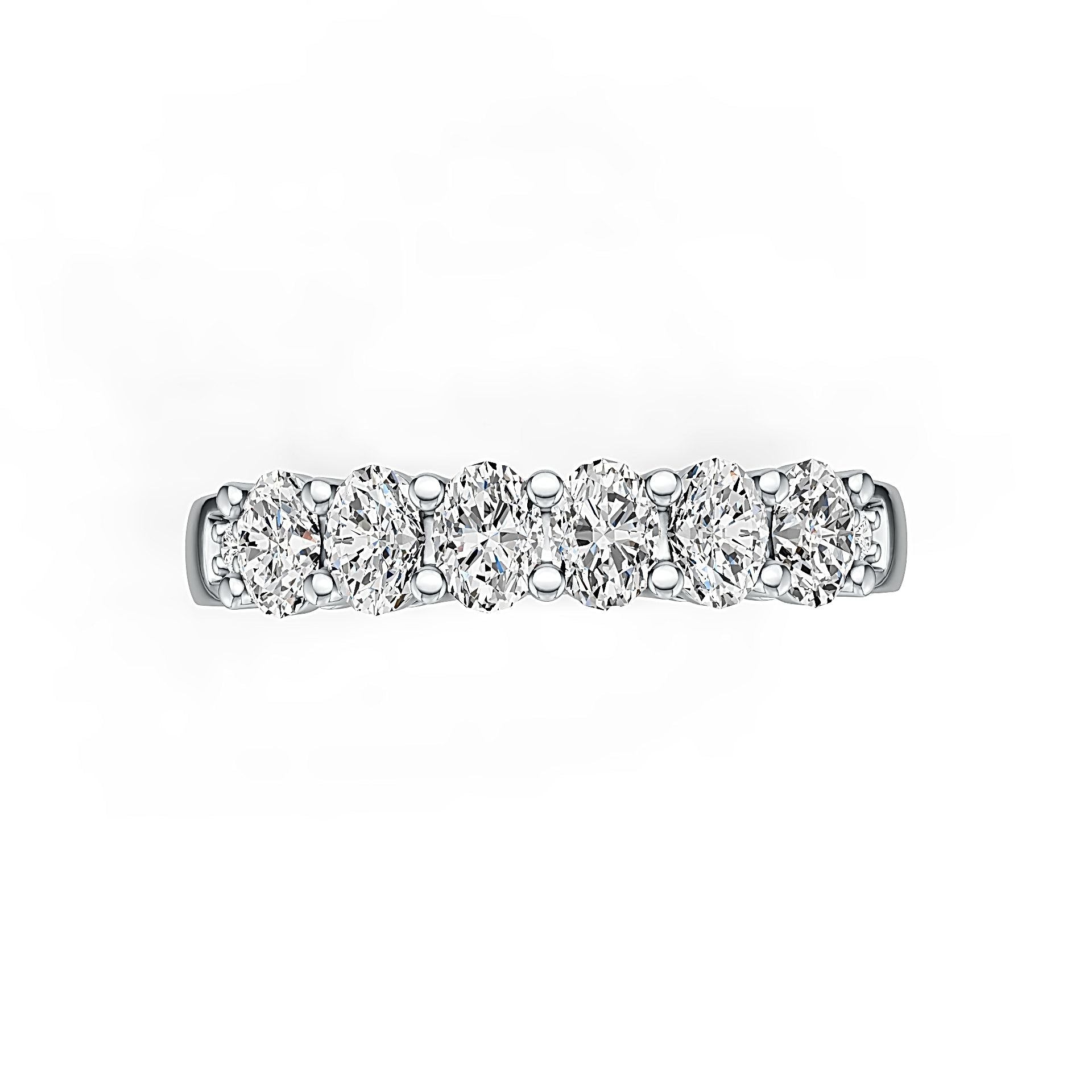 Sterling Silver Semi Mount Ring Setting Oval OV 4X3mm DHJ