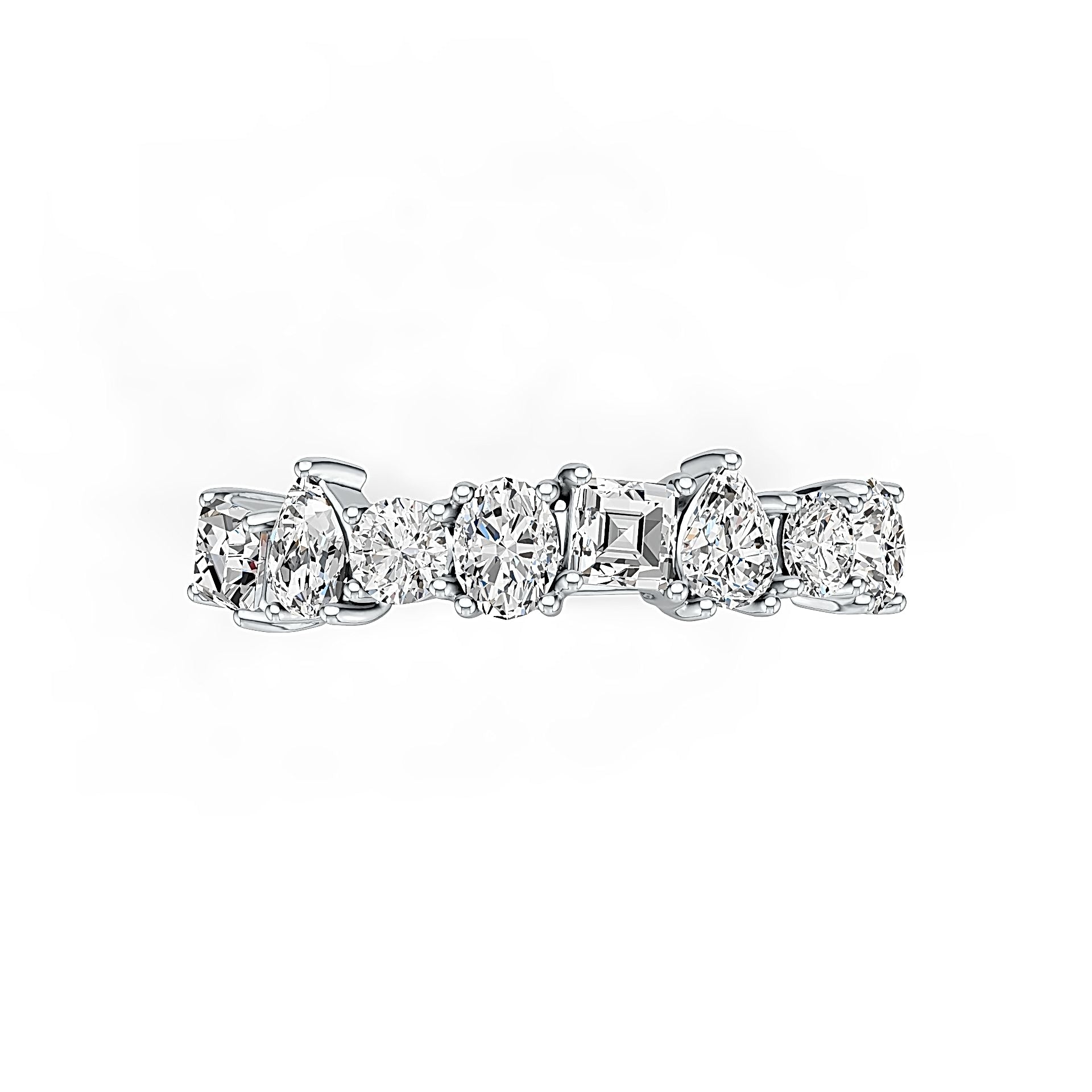 Sterling Silver Semi Mount Ring Setting Oval OV 4X3mm DHJ