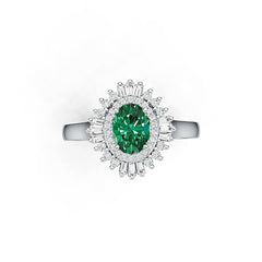 Sterling Silver Semi Mount Ring Setting Oval OV 8X6mm DHJ