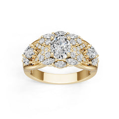 Sterling Silver Semi Mount Ring Setting Round Ro 5x6mm DHJ