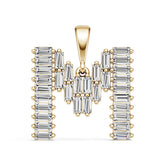 Platinum Semi Mount Pendant Setting Square Sq 3x1mm Syz Jewelry