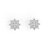 Sterling Silver Semi Mount Earrings Setting Round RD 1.5mm RD 1mm Syzjewelry