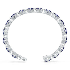 Sterling Silver Semi Mount Bracelet Setting Oval OV 8x6mm Syzjewelry