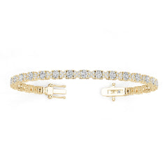 Platinum Semi Mount Bracelet Setting Round Ro 4x3mm Diamond Accent Syz Jewelry