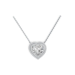 Sterling Silver Semi Mount Pendant Setting Heart HT 12X12mm DHJ