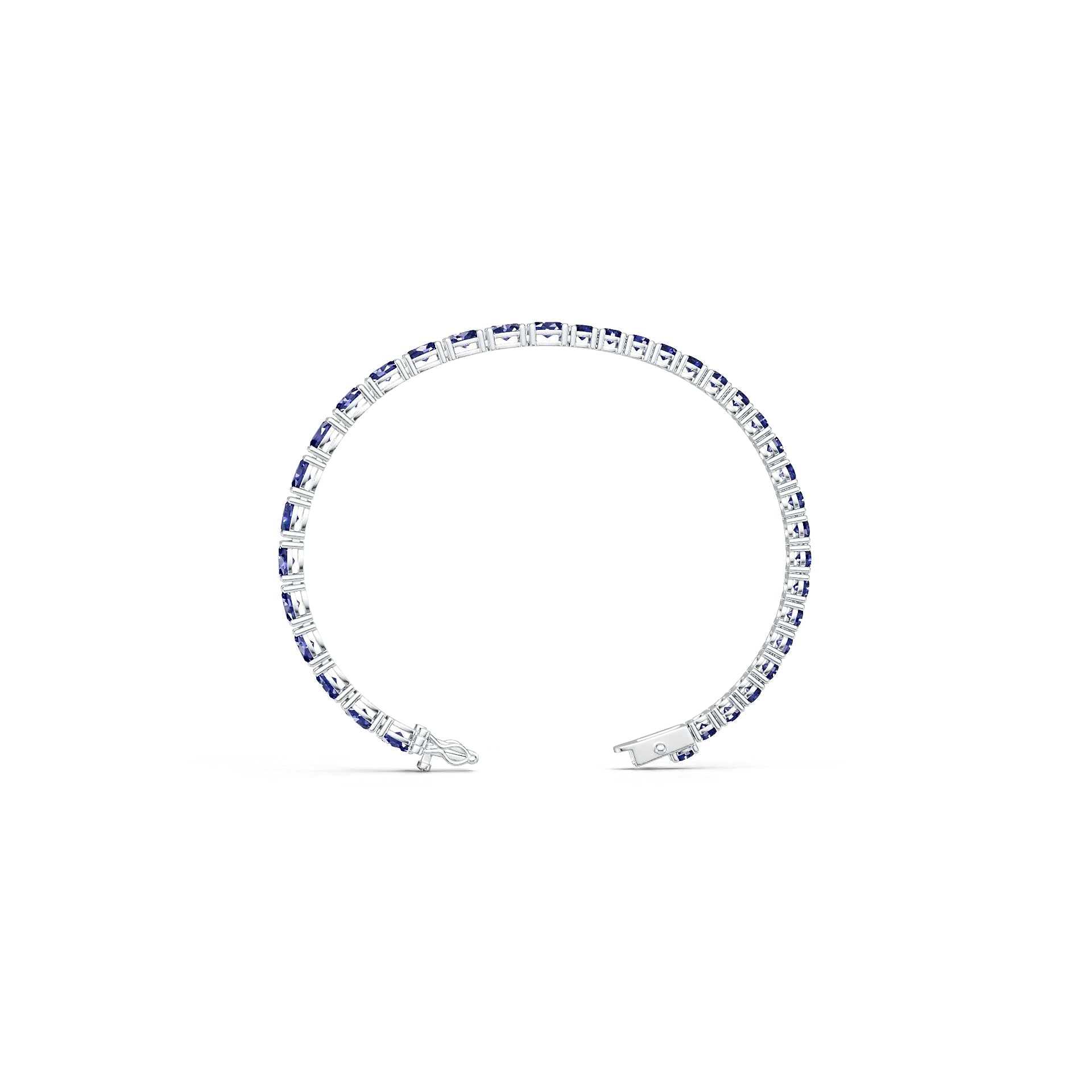 Sterling Silver Semi Mount Bracelet Setting Oval OV 6x4mm Syzjewelry