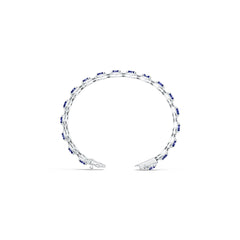 Sterling Silver Semi Mount Bracelet Setting Oval OV 7x5mm Halo Tennis Syzjewelry