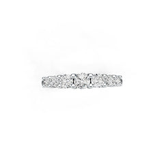 Sterling Silver Semi Mount Ring Setting Round RD 4x4mm DHJ