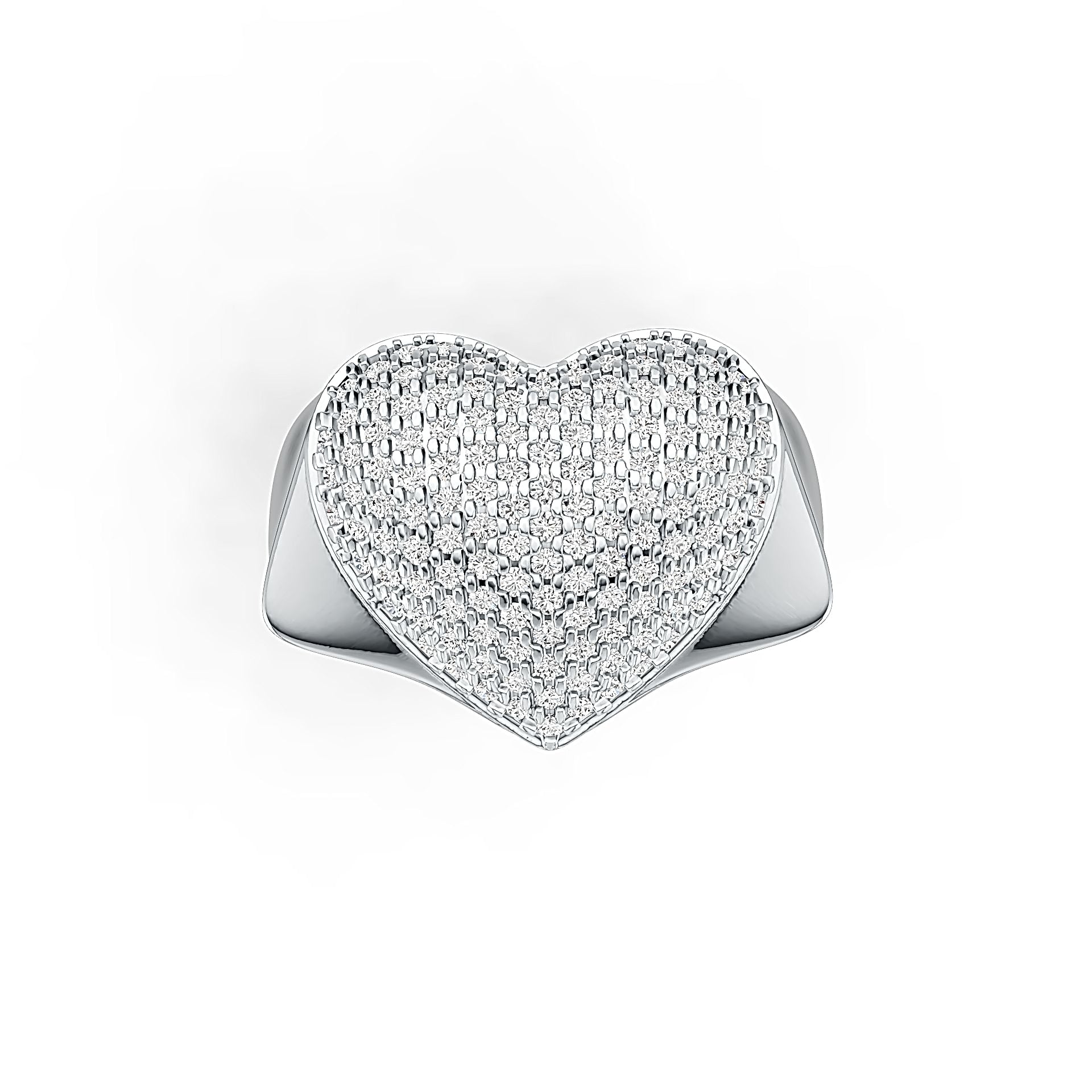 Sterling Silver Semi Mount Ring Setting Round RD 1.2x1.2mm DHJ