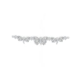 Platinum Semi Mount Tennis Bracelet Setting Marquise MQ 6X3mm 5X2.5mm 4X2mm Diamond Accent DHJ