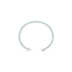 Sterling Silver Semi Mount Tennis Bracelet Setting OV 6x4mm Syzjewelry