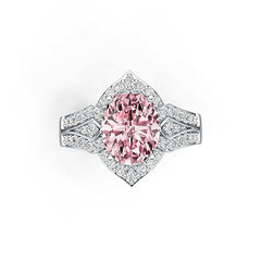 Sterling Silver Semi Mount Ring Setting Oval OV 10X8mm DHJ