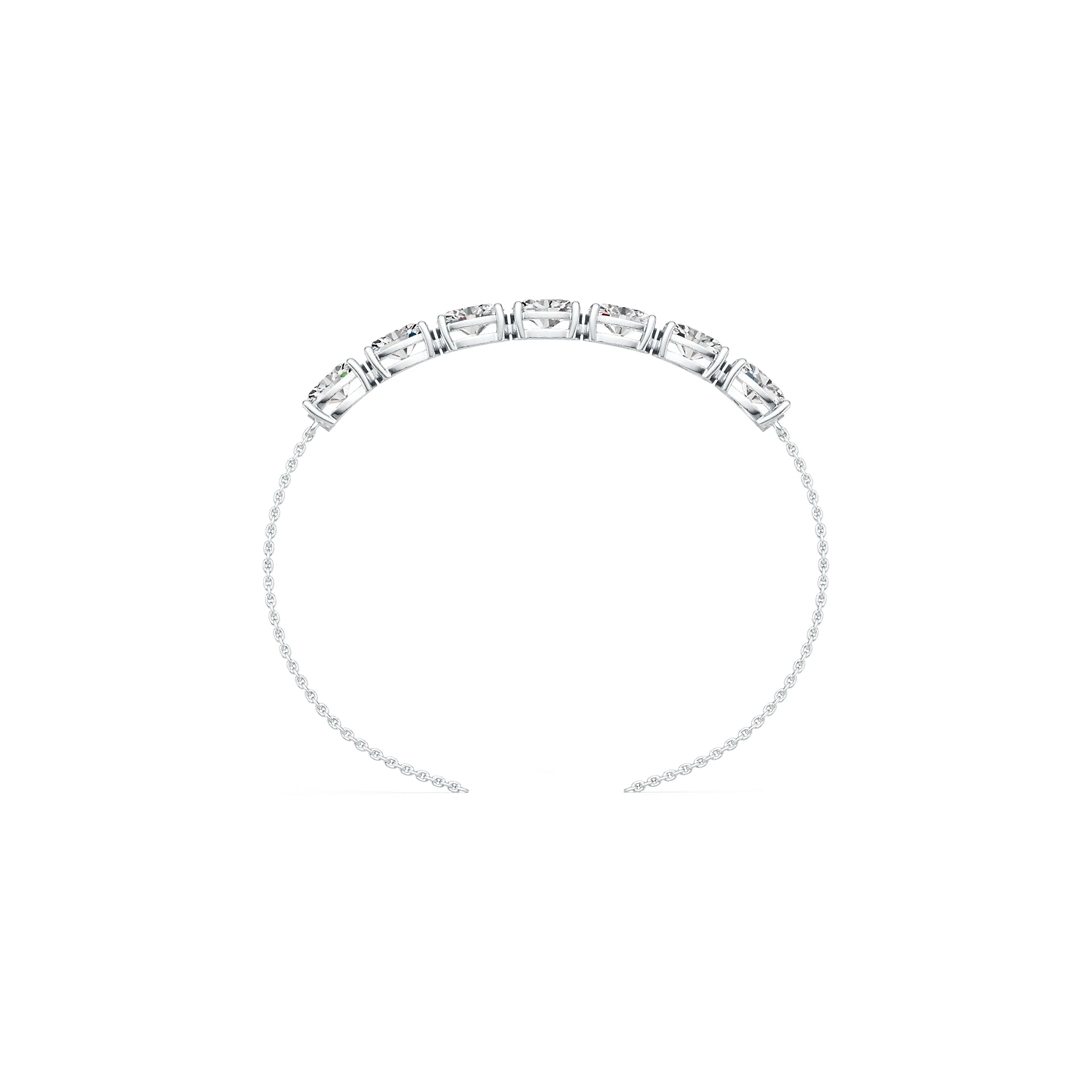 Sterling Silver Semi Mount Bracelet Setting Oval OV 9x7mm Syzjewelry