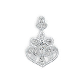 Sterling Silver Semi Mount Pendant Setting Oval OV 7X5mm PE 7X5mm DHJ