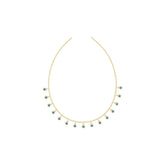 10K 14K Gold or 10K Gold Semi Mount Necklace Setting Round Rd Moissanite Accent Syzjewelry