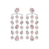 10K Gold Semi Mount Earrings Setting Oval Ov 8x6mm Moissanite Accent Syz Jewelry