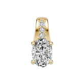 Sterling Silver Semi Mount Pendant Setting Oval OV 7X5mm Syzjewelry