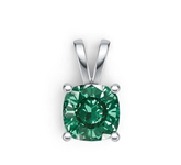 10K Gold Semi Mount Pendant Setting Cushion CU 6x6mm DHJ