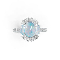 Sterling Silver Semi Mount Ring Setting Oval OV 10X8mm DHJ