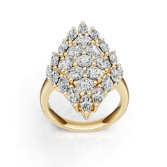 Platinum Semi Mount Ring Setting Round Ro 8x8mm Diamond Accent Syz Jewelry