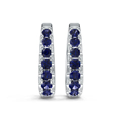 Platinum Semi Mount Earrings Setting Round Ro 3x3mm Syz Jewelry