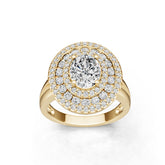 Sterling Silver Semi Mount Ring Setting Round RD 9X7mm Syzjewelry