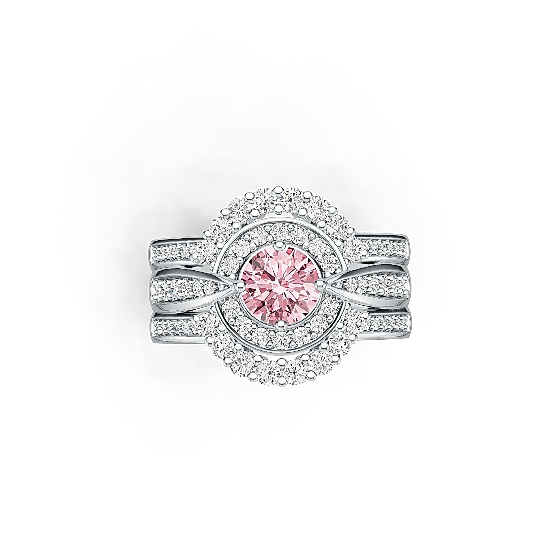 Sterling Silver Semi Mount Ring Setting Round RD 6x6mm DHJ