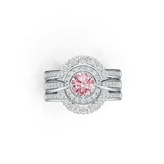 Sterling Silver Semi Mount Ring Setting Round RD 6x6mm DHJ