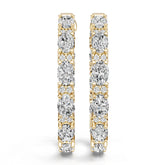 10K Gold Semi Mount Earrings Setting Oval Ov 6x4mm Syz Jewelry