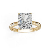 14K Gold Semi Mount Ring Setting Emerald Em 11x9mm Syz Jewelry