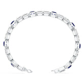 Platinum Semi Mount Bracelet Setting Emerald Em 7x5mm Diamond Accent Syz Jewelry