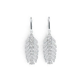 Sterling Silver Semi Mount Earrings Setting Pear PE 6X4mm DHJ