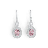 Sterling Silver Semi Mount Earrings Setting Oval OV 8X6mm DHJ