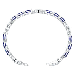 Sterling Silver Semi Mount Bracelet Setting Cushion CU 8X6mm DHJ