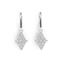 Sterling Silver Semi Mount Earrings Setting Round RD 2.5mm DHJ