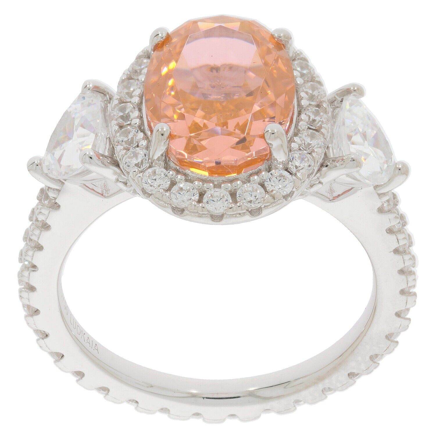 10K Gold Semi Mount Ring Setting Oval OV 10x7mm Moissanite Accent Syzjewelry