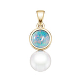 Sterling Silver Semi Mount Pendant Setting Round Ro 9x9mm DHJ