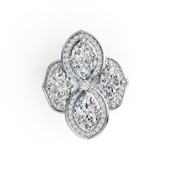 Sterling Silver Semi Mount Ring Setting Oval OV 7X5mm DHJ