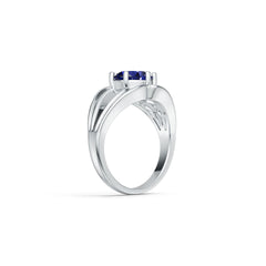 Contemporary Men's Ring Settings Sterling Silver Ring Mounting Round RD 10x10mm Syzjewelry