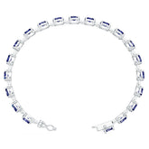 18K Gold Semi Mount Bracelet Setting Round Ro 6x4mm Syz Jewelry